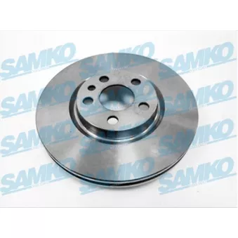 Jeu de 2 disques de frein avant SAMKO