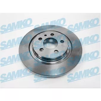 Jeu de 2 disques de frein arrière SAMKO