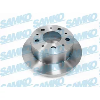Jeu de 2 disques de frein arrière SAMKO