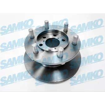 Jeu de 2 disques de frein avant SAMKO