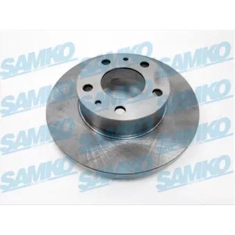 Jeu de 2 disques de frein avant SAMKO