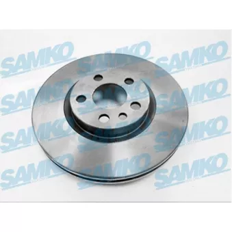 Jeu de 2 disques de frein avant SAMKO F2161V