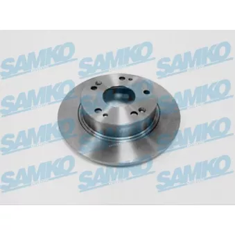 Jeu de 2 disques de frein arrière SAMKO