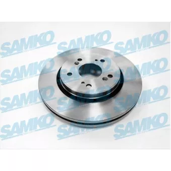 Jeu de 2 disques de frein avant SAMKO