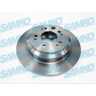 Jeu de 2 disques de frein arrière SAMKO