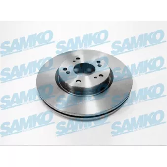 Jeu de 2 disques de frein avant SAMKO