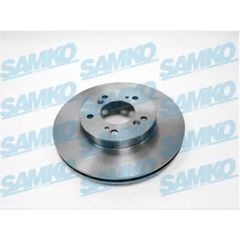 Jeu de 2 disques de frein avant SAMKO
