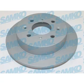 Jeu de 2 disques de frein arrière SAMKO