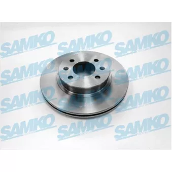 Jeu de 2 disques de frein avant SAMKO