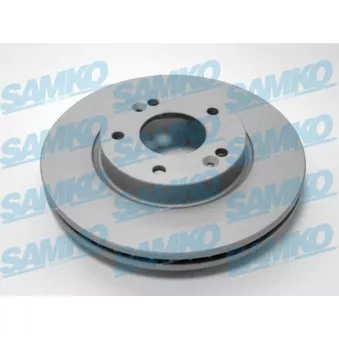 Jeu de 2 disques de frein avant SAMKO