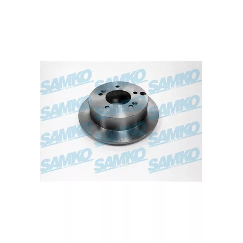 Jeu de 2 disques de frein arrière SAMKO H2005P