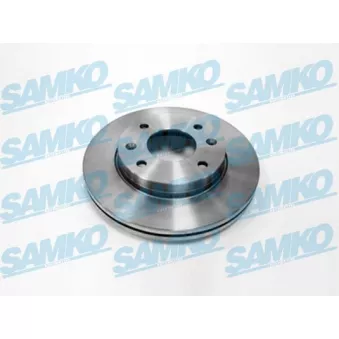 Jeu de 2 disques de frein avant SAMKO