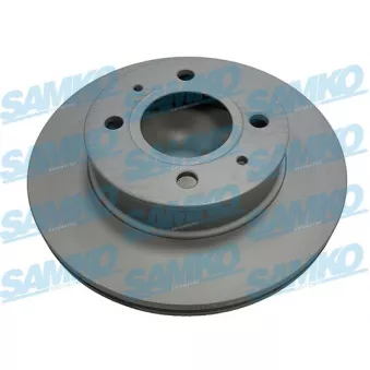 Jeu de 2 disques de frein avant SAMKO