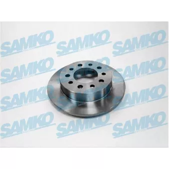 Jeu de 2 disques de frein arrière SAMKO