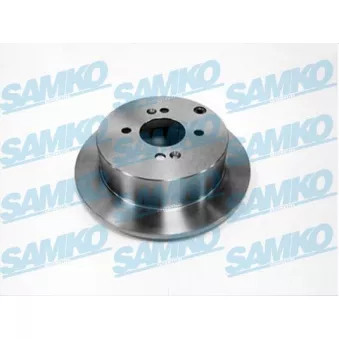 Jeu de 2 disques de frein arrière SAMKO