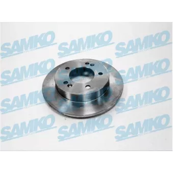 Jeu de 2 disques de frein arrière SAMKO