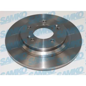 Jeu de 2 disques de frein arrière SAMKO
