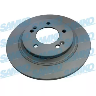 Jeu de 2 disques de frein arrière SAMKO