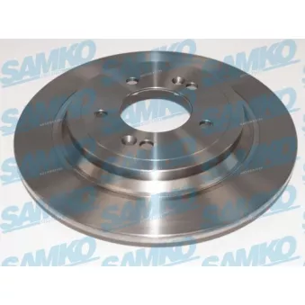 Jeu de 2 disques de frein arrière SAMKO