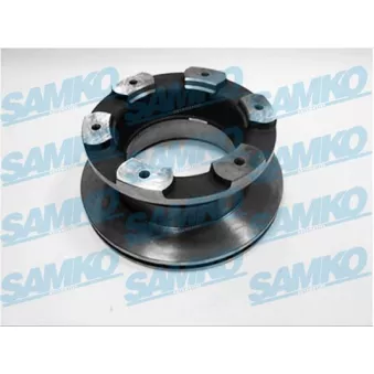 Jeu de 2 disques de frein arrière SAMKO