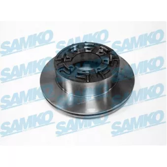 Jeu de 2 disques de frein arrière SAMKO