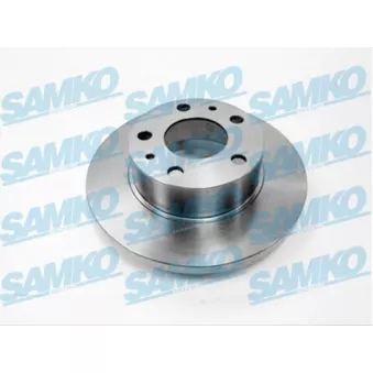 Jeu de 2 disques de frein arrière SAMKO