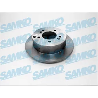 Jeu de 2 disques de frein arrière SAMKO