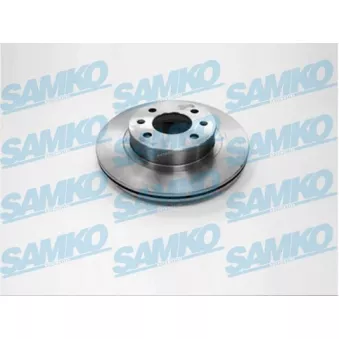 Jeu de 2 disques de frein avant SAMKO