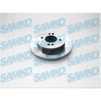 Jeu de 2 disques de frein arrière SAMKO