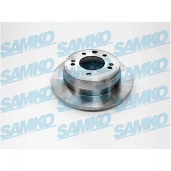 Jeu de 2 disques de frein arrière SAMKO
