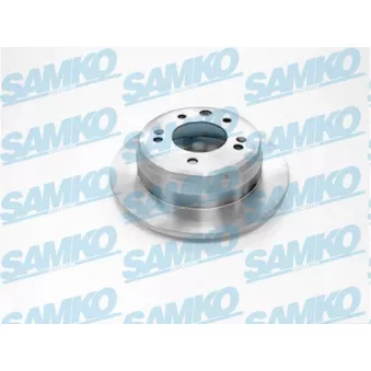 Jeu de 2 disques de frein arrière SAMKO