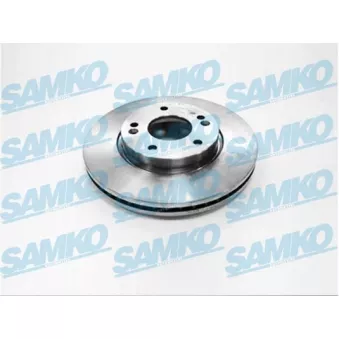 Jeu de 2 disques de frein avant SAMKO