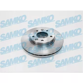 Jeu de 2 disques de frein avant SAMKO