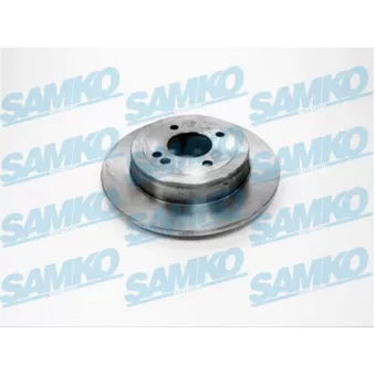 Jeu de 2 disques de frein arrière SAMKO