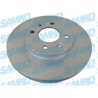 Jeu de 2 disques de frein avant SAMKO