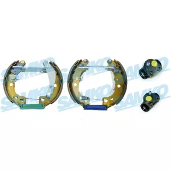 Jeu de mâchoires de frein SAMKO KEG016