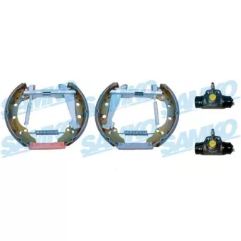 Jeu de mâchoires de frein SAMKO KEG405