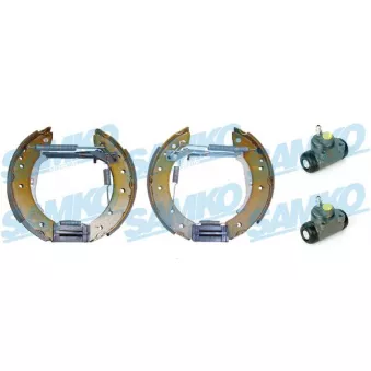 Jeu de mâchoires de frein SAMKO KEG501