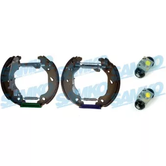 Jeu de mâchoires de frein SAMKO KEG521