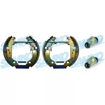 Jeu de mâchoires de frein SAMKO KEG539