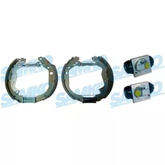 Kit de freins arrière prémontés SAMKO KEG812