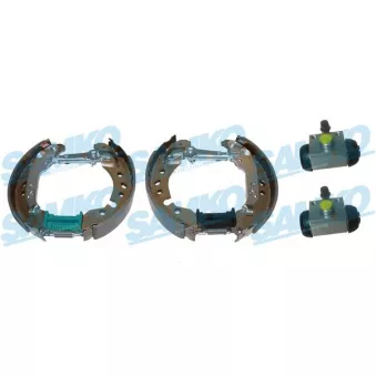 Jeu de mâchoires de frein SAMKO KEG835