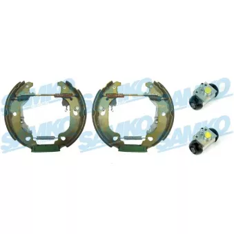 Jeu de mâchoires de frein SAMKO