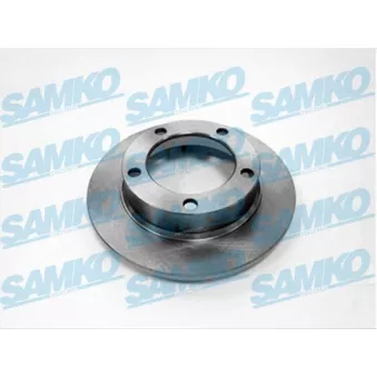 Jeu de 2 disques de frein avant SAMKO