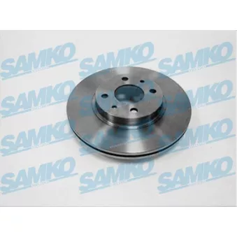 Jeu de 2 disques de frein avant SAMKO