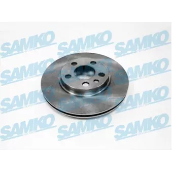 Jeu de 2 disques de frein avant SAMKO