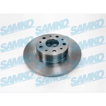 Jeu de 2 disques de frein arrière SAMKO