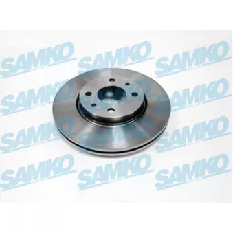 Jeu de 2 disques de frein avant SAMKO