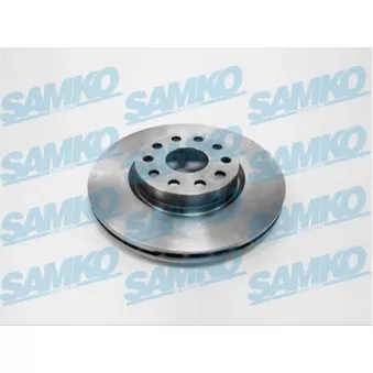 Jeu de 2 disques de frein avant SAMKO