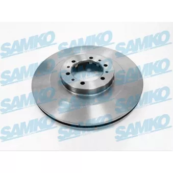 Jeu de 2 disques de frein avant SAMKO